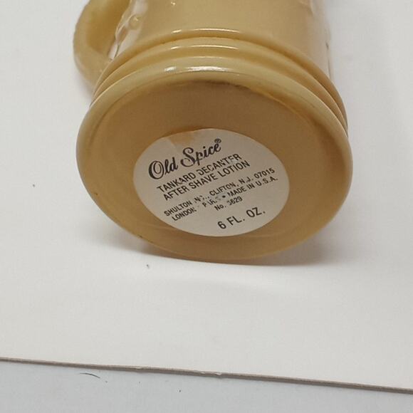 Vintage Old Spice Tankard Decanter for After Shave Lotion # 3629 - Picture 3 of 10